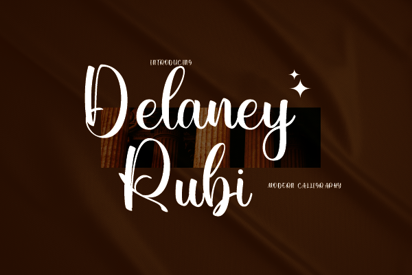 Delaney Rubi字体 1