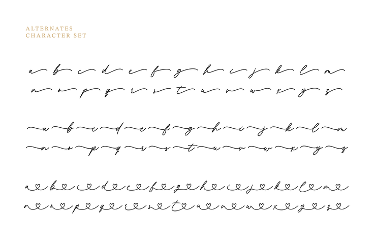 Revisthond Script字体 9