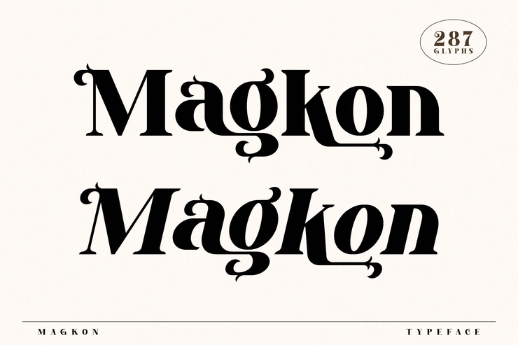 Magkon字体 1