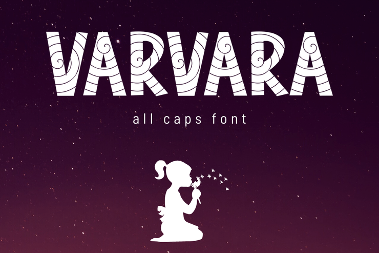 Varvara字体 1