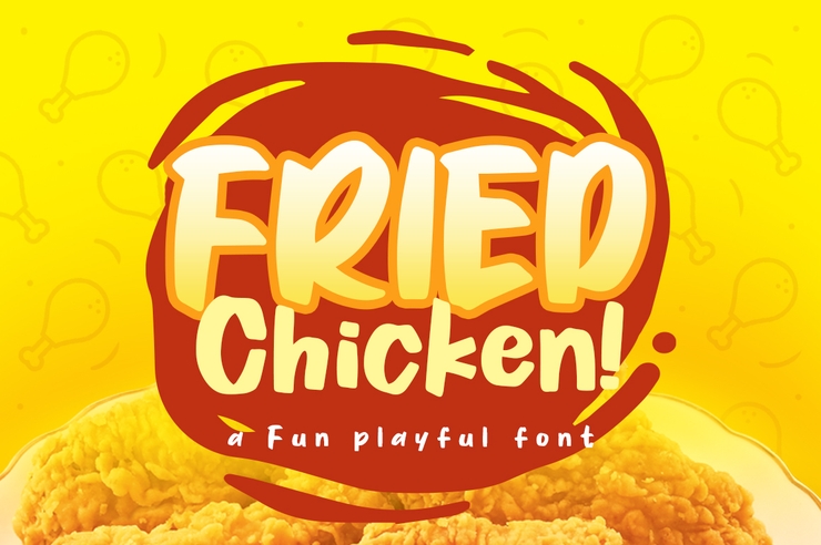 Fried Chicken字体 1
