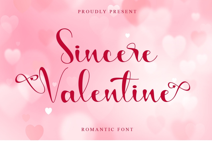 Sincere Valentine字体 7