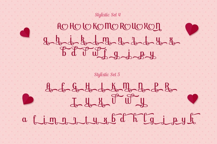 Cimory Love字体 3