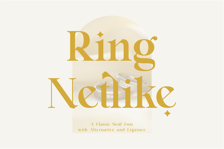 Ring Netlike字体 2