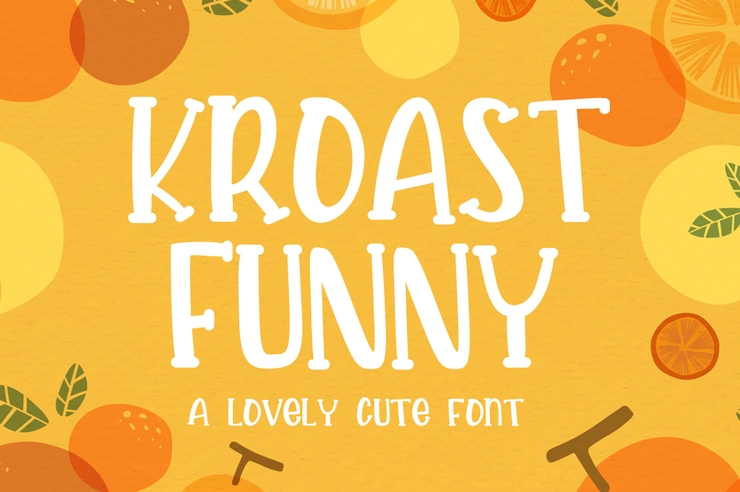 KROAST FUNNY字体 2