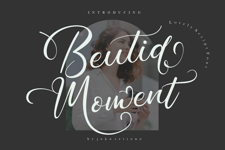 Beutiq Moment字体 1