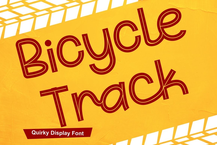Bicycle Track字体 1