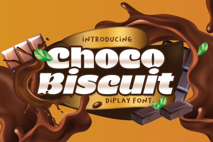 Choco Biscuit字体 2