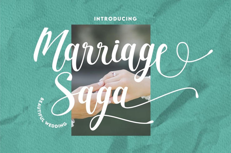 Marriage Saga字体 1