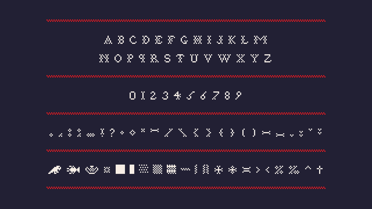Pixtile字体 2