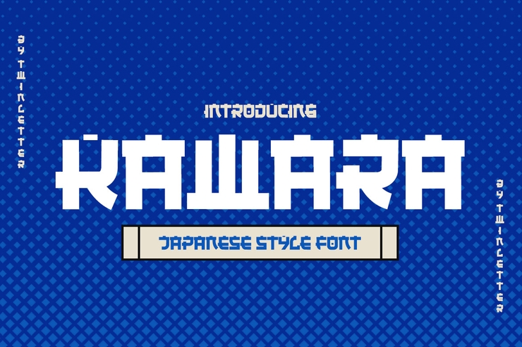 KAWARA字体 6