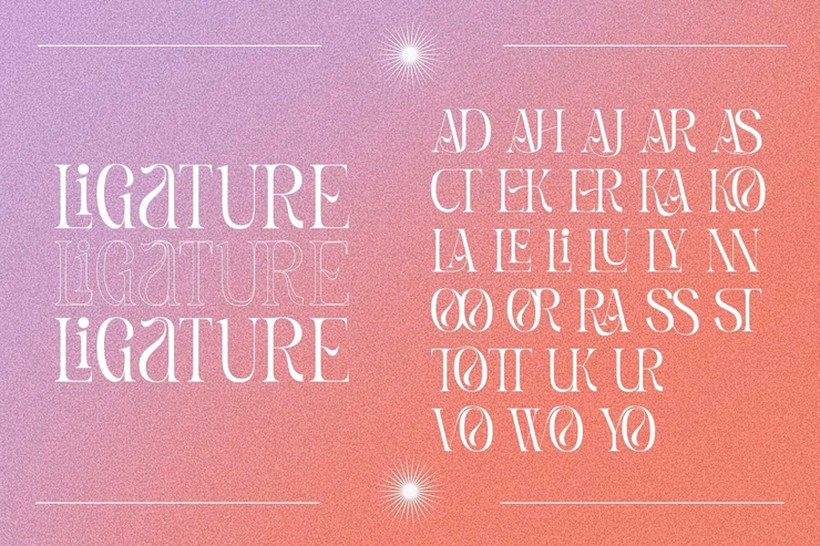 Argaka Fashion字体 8