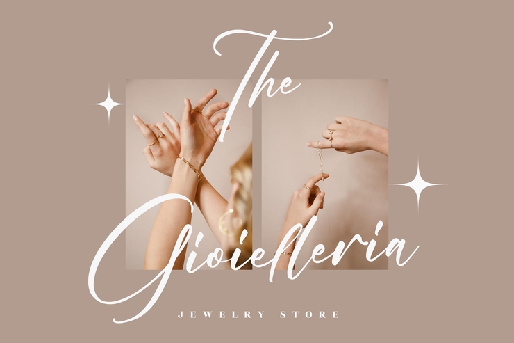 Magistica Signature字体 4