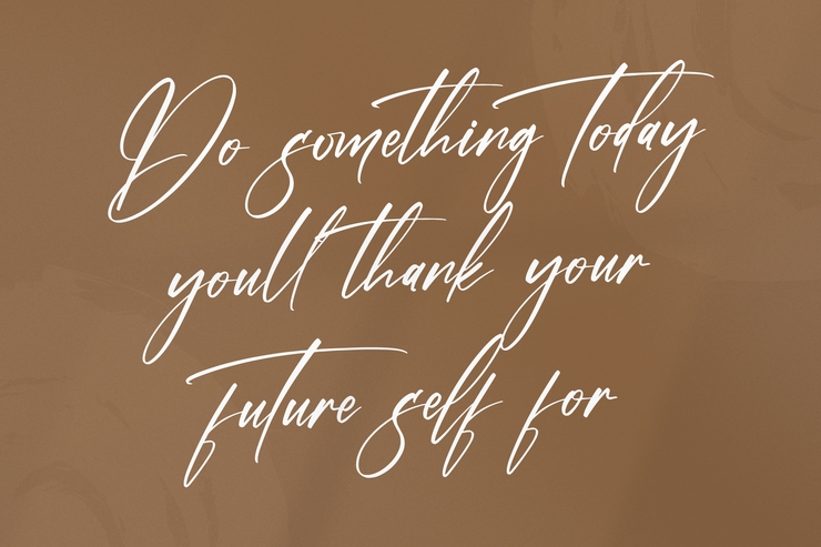 Brithan Signature字体 1