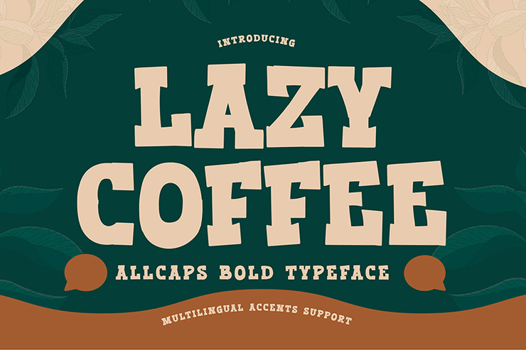Lazy Coffee字体 1