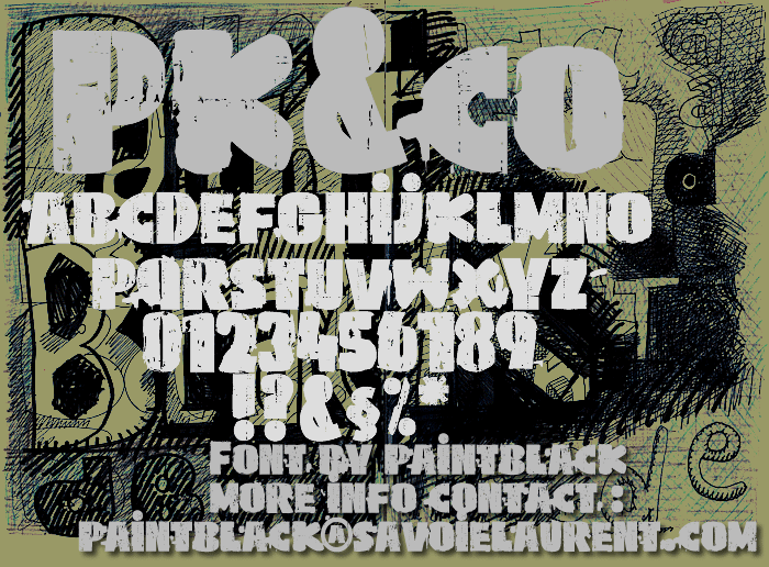 PKco字体 2