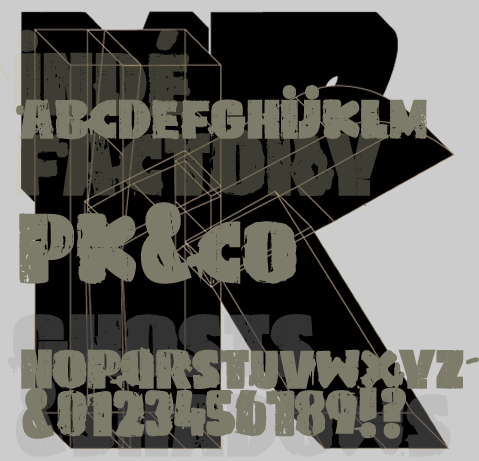PKco字体 4