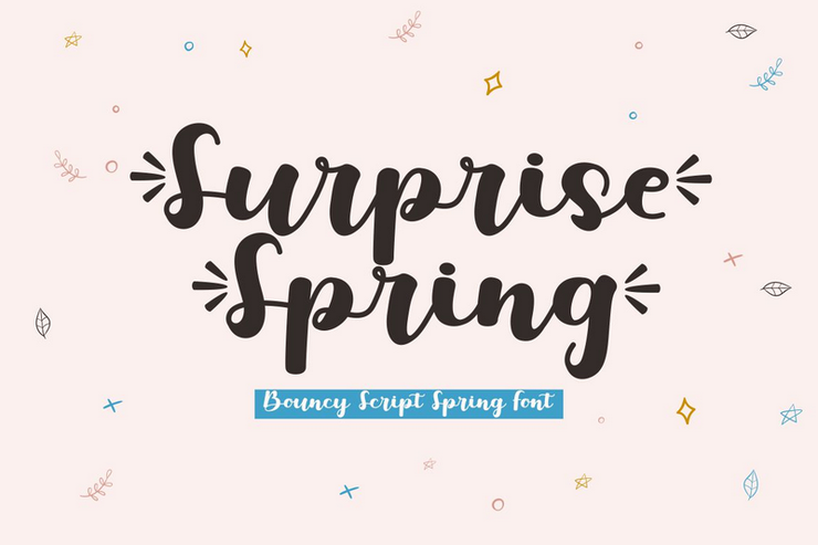 Surprise Spring字体 1