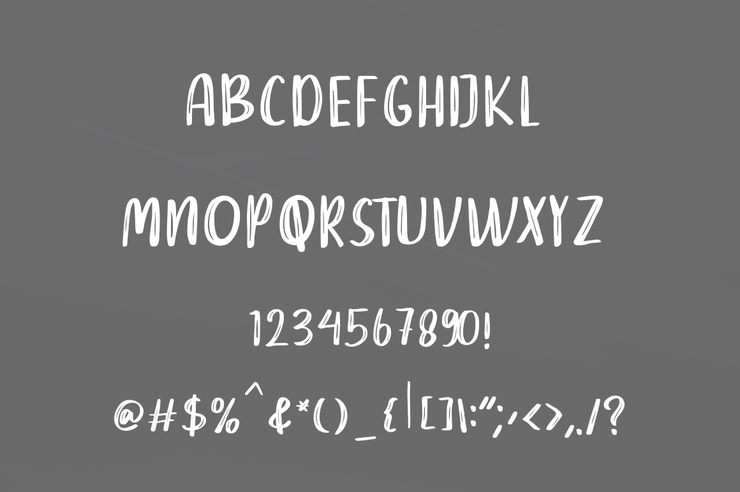 DEAR RAINA字体 1