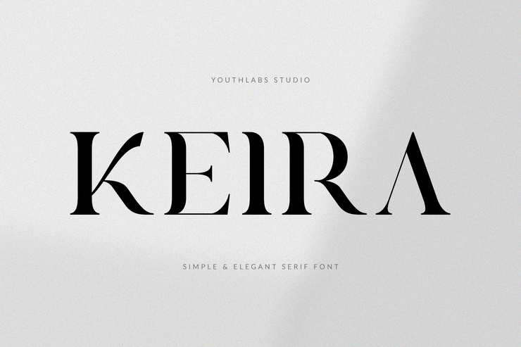 Keira Serif字体 7