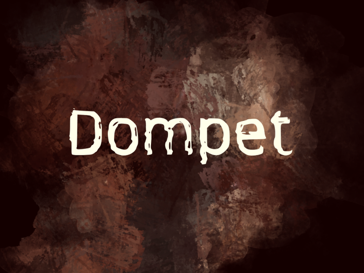 d Dompet字体 1