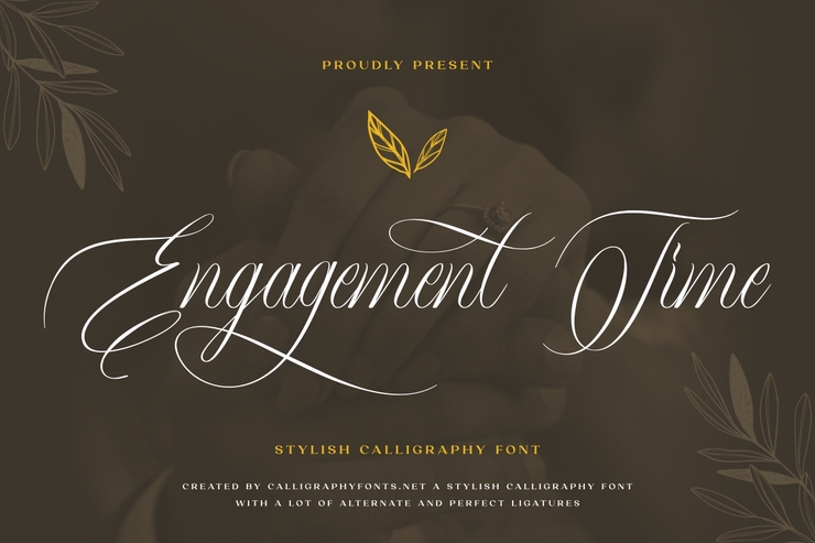 Engagement Time字体 1