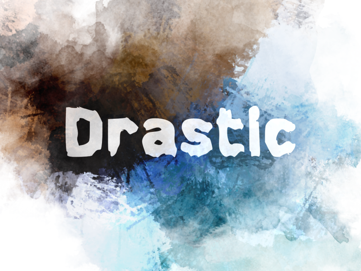 d Drastic字体 1