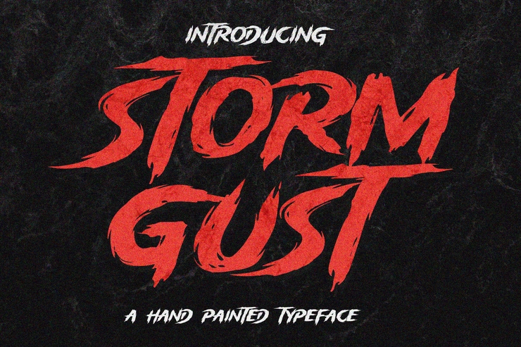 Storm Gust字体 1