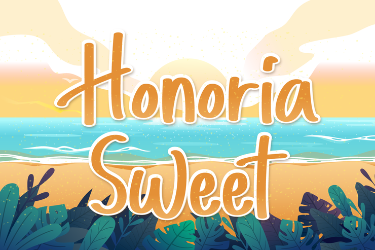 Honoria Sweet字体 1