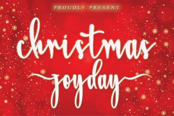 Christmas Joyday字体 1