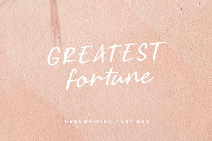 Greatest Fortune字体 1