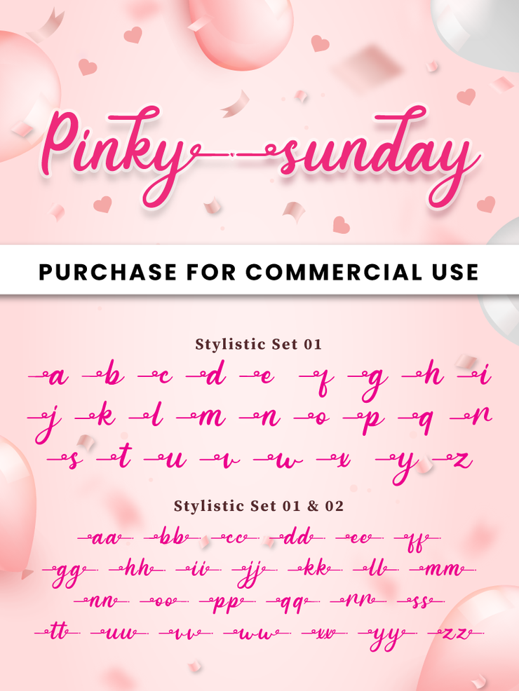 Pinky Sunday字体 1