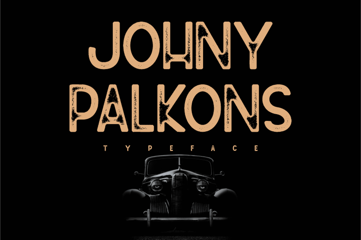 Johny Palkons字体 1