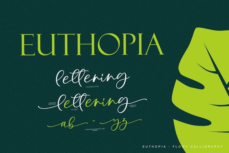 Euthopia字体 6