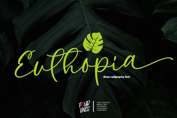 Euthopia字体 7