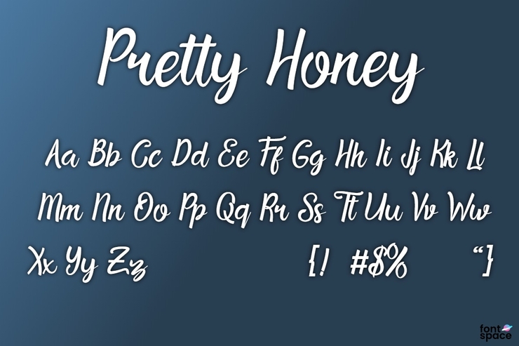 Pretty Honey字体 1