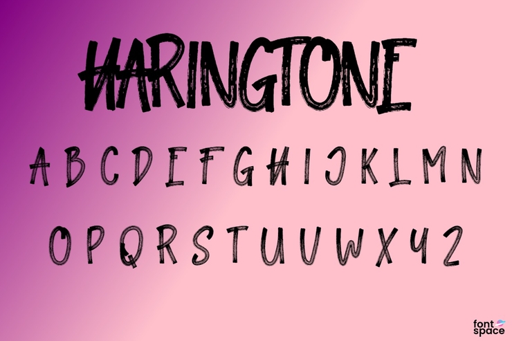 Haringtone字体 1