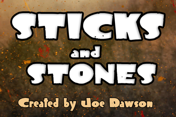 Sticks and Stones字体 2