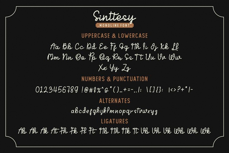 Sinttesy字体 8