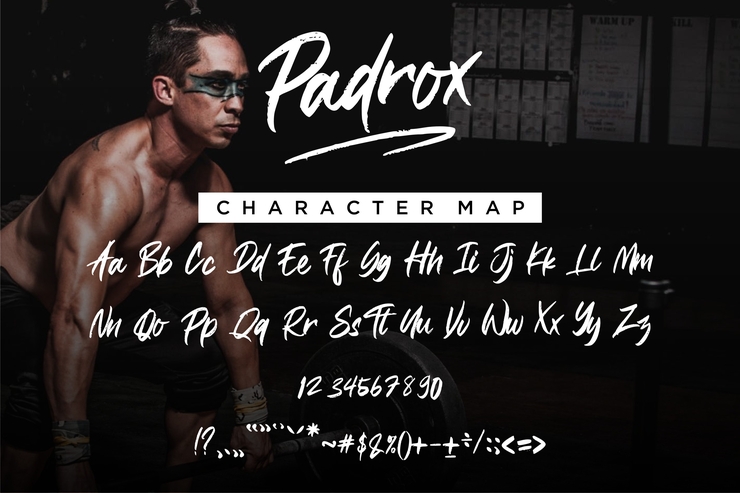 Padrox字体 1