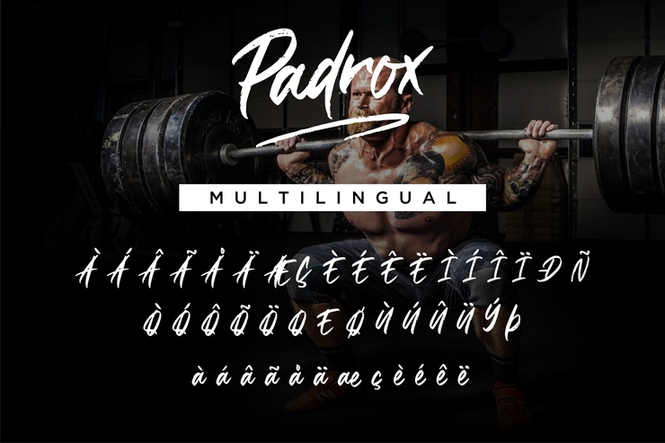 Padrox字体 2
