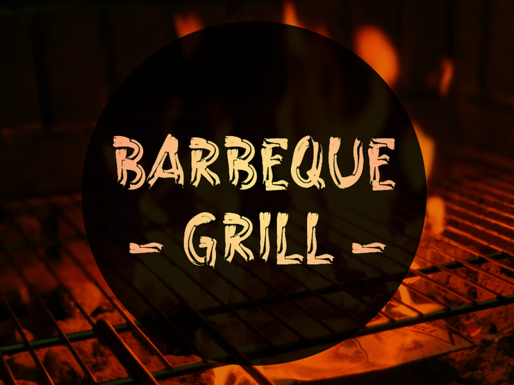a Barbeque Grill字体 1