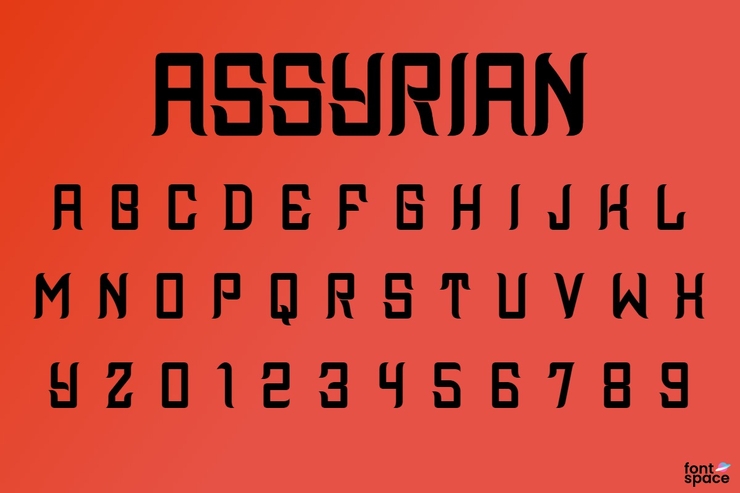 Assyrian字体 1