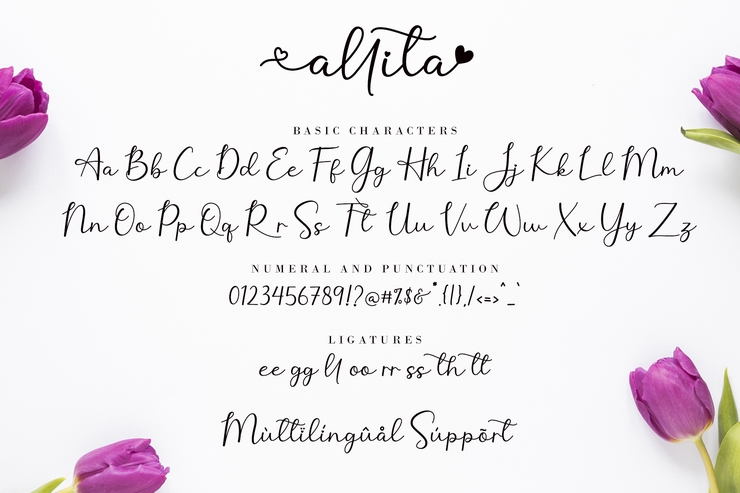 Sweet Allita字体 6