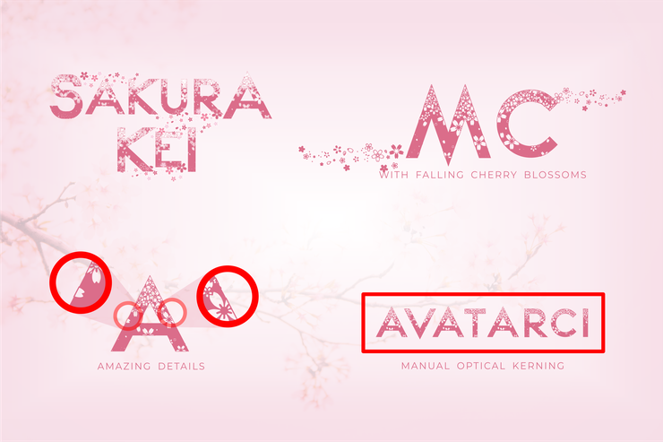 Sakura Kei字体 1