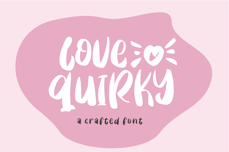 Love Quirky字体 3