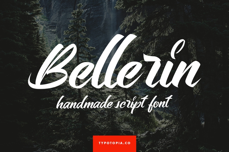 Bellerin字体 6