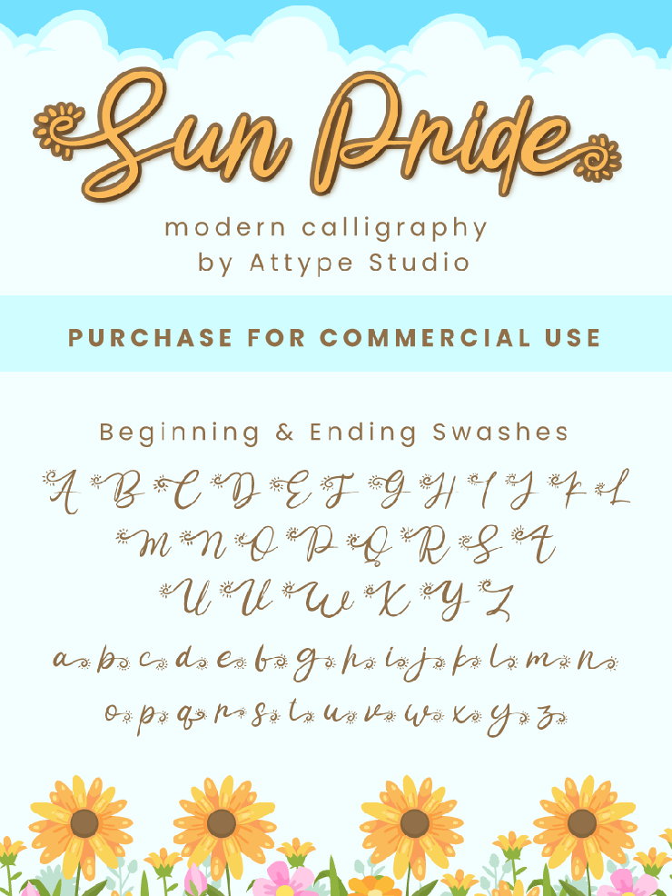 Sun Pride字体 1