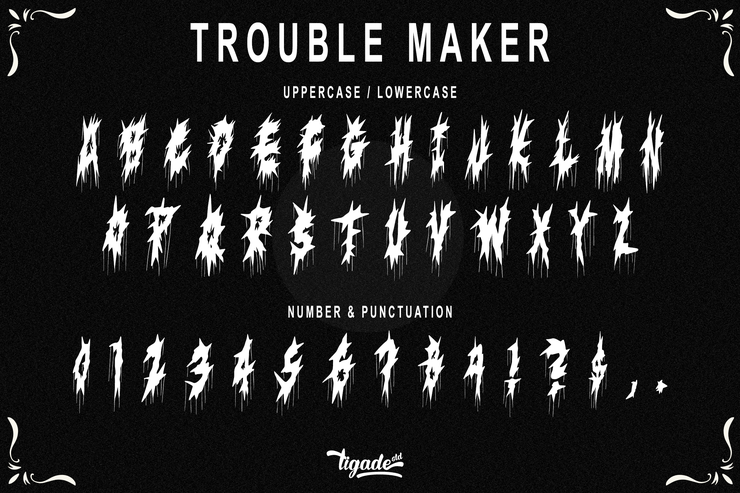 Trouble Maker字体 2