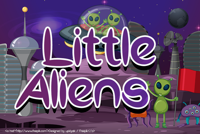 Little Alien字体 1
